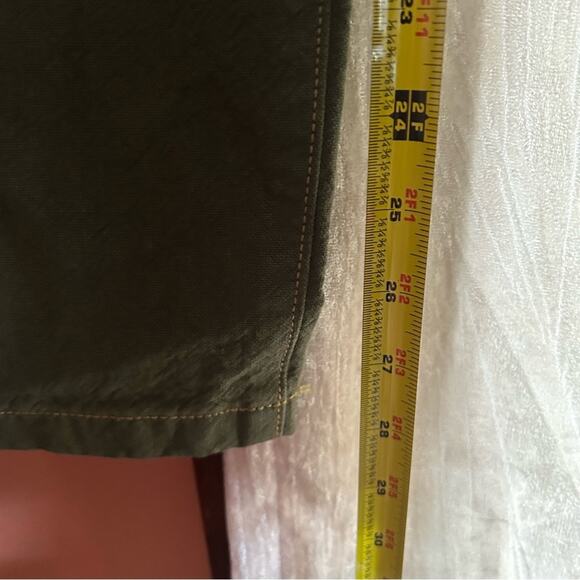 The Everlane x Marques' Almeida Canvas Oversized Barrel Pant Green NEW Size 26R - Picture 10 of 11